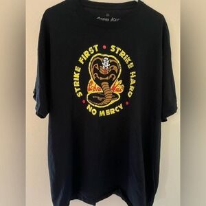 Cobra Kai Strike First Logo T Shirt Men’s Size 2X